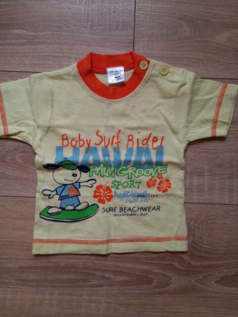 TEE SHIRT AUTRE 3 MOIS (impression baby surf rider) 2 Villiers (86)