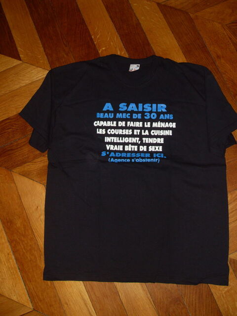 T shirt Homme Humoristique Taille L neuf 4 Vertaizon (63)