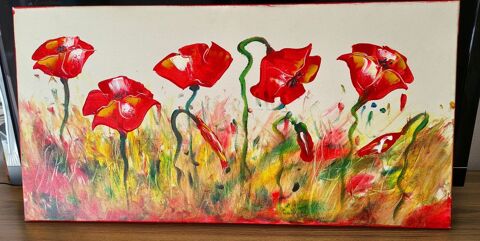 tableau coquelicots 45 Toulouse (31)