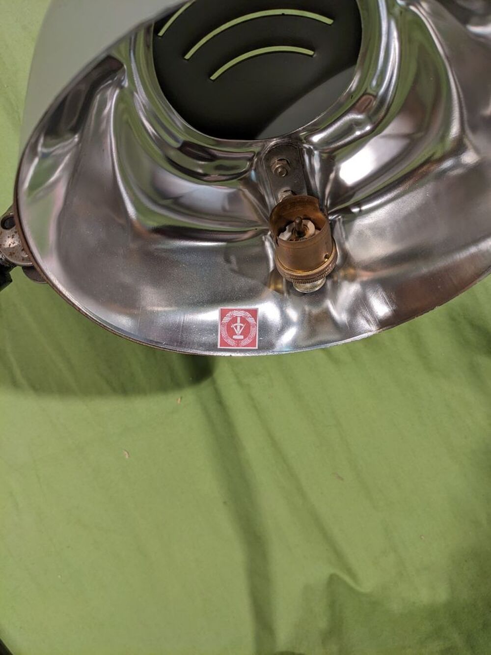 Lampe militaire vintage 1950 RDA Allemagne de l'est ou URSS Décoration