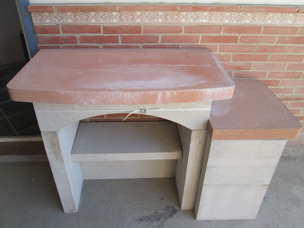 SUPPORT MEUBLE JARDIN pour utilisation PLANCHA Bricolage