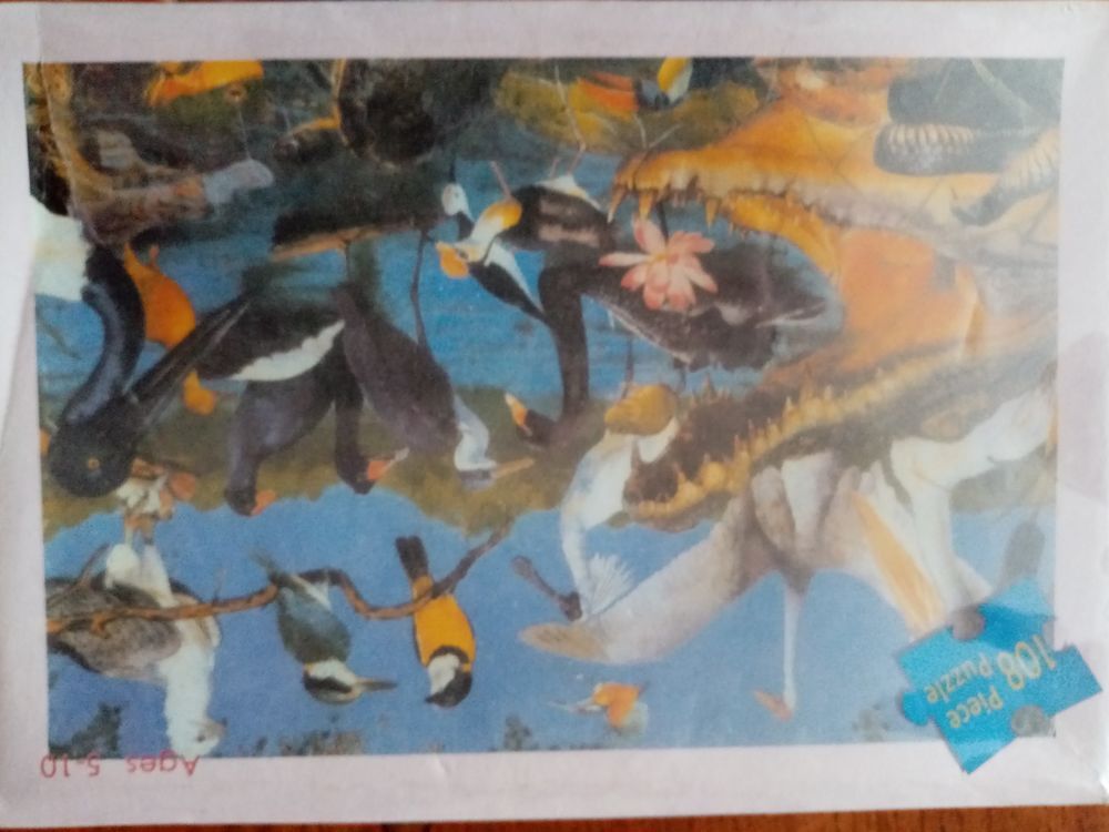 Lot de 2 puzzles Meubles