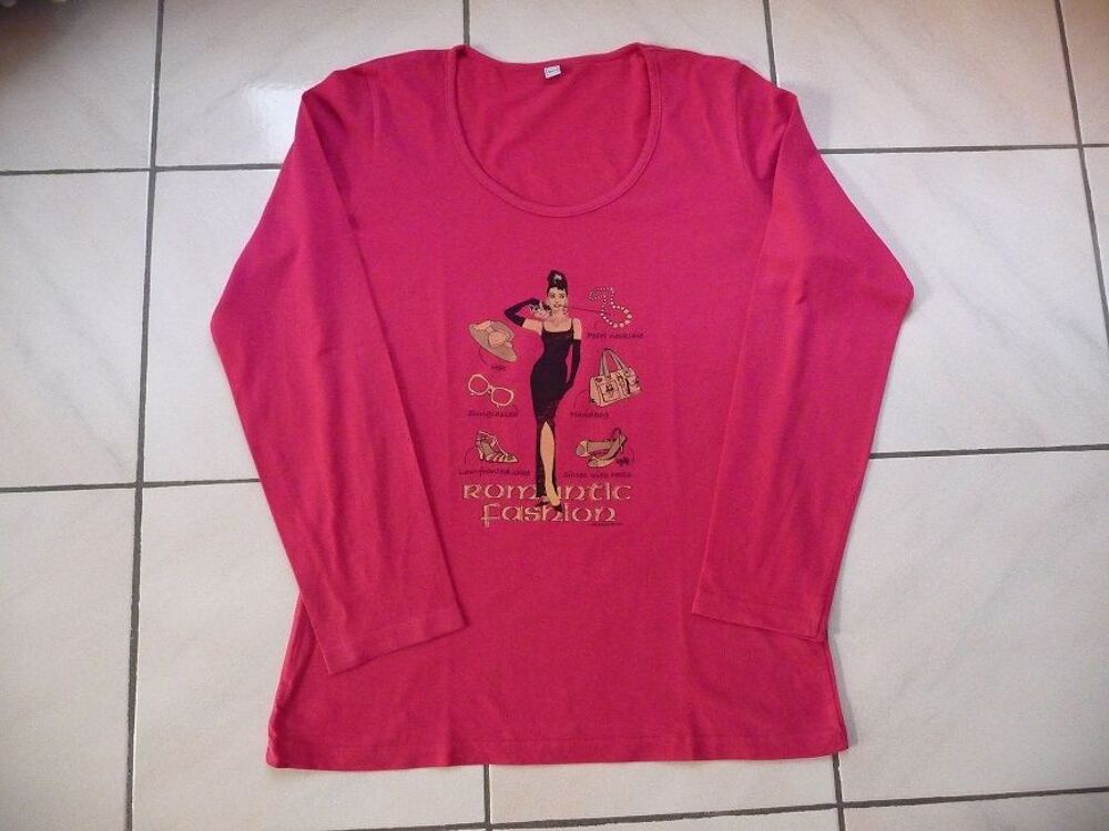 Ensemble Tee-shirt + Pantalon T. 38-40 motif Audrey Hepburn Vêtements