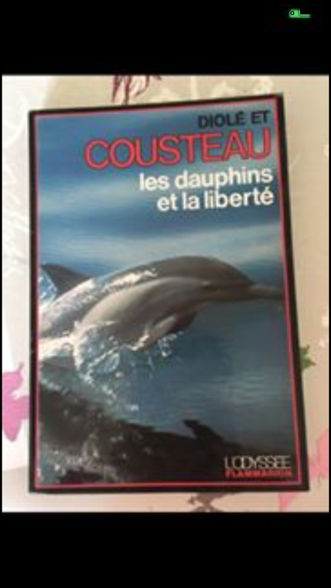 Livre les dauphins et la libert de COUSTEAU 4 Chanteix (19)