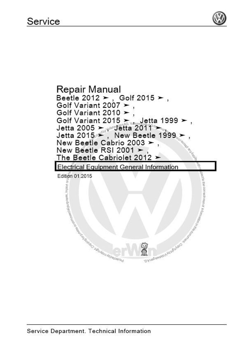 Manuels d'atelier Volkswagen Audi Livres et BD