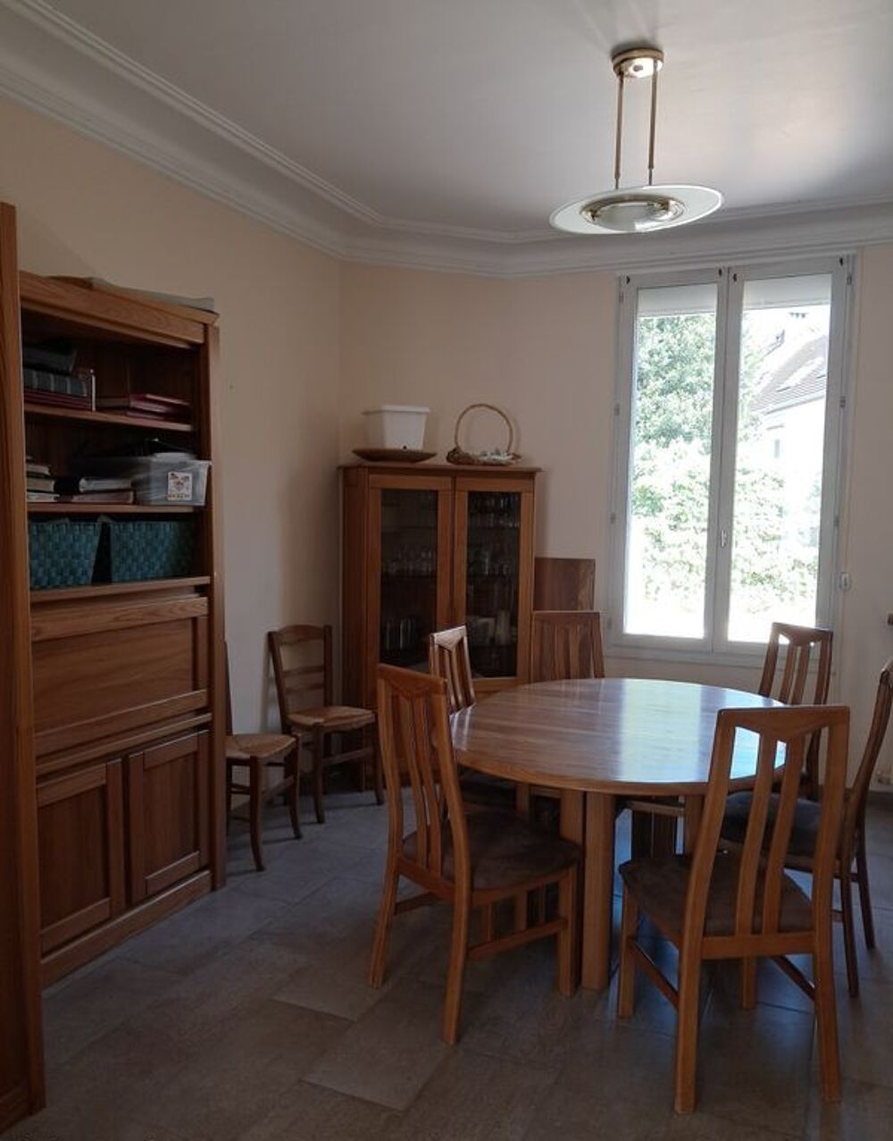 Salle &agrave; manger en orme massif Meubles