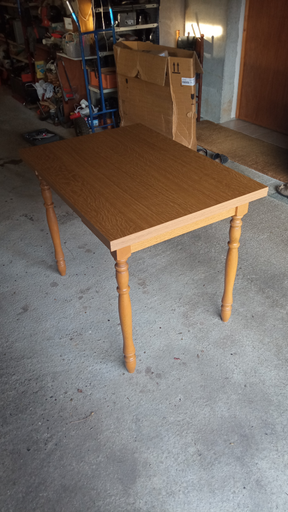 table avec rallonge en bois Meubles