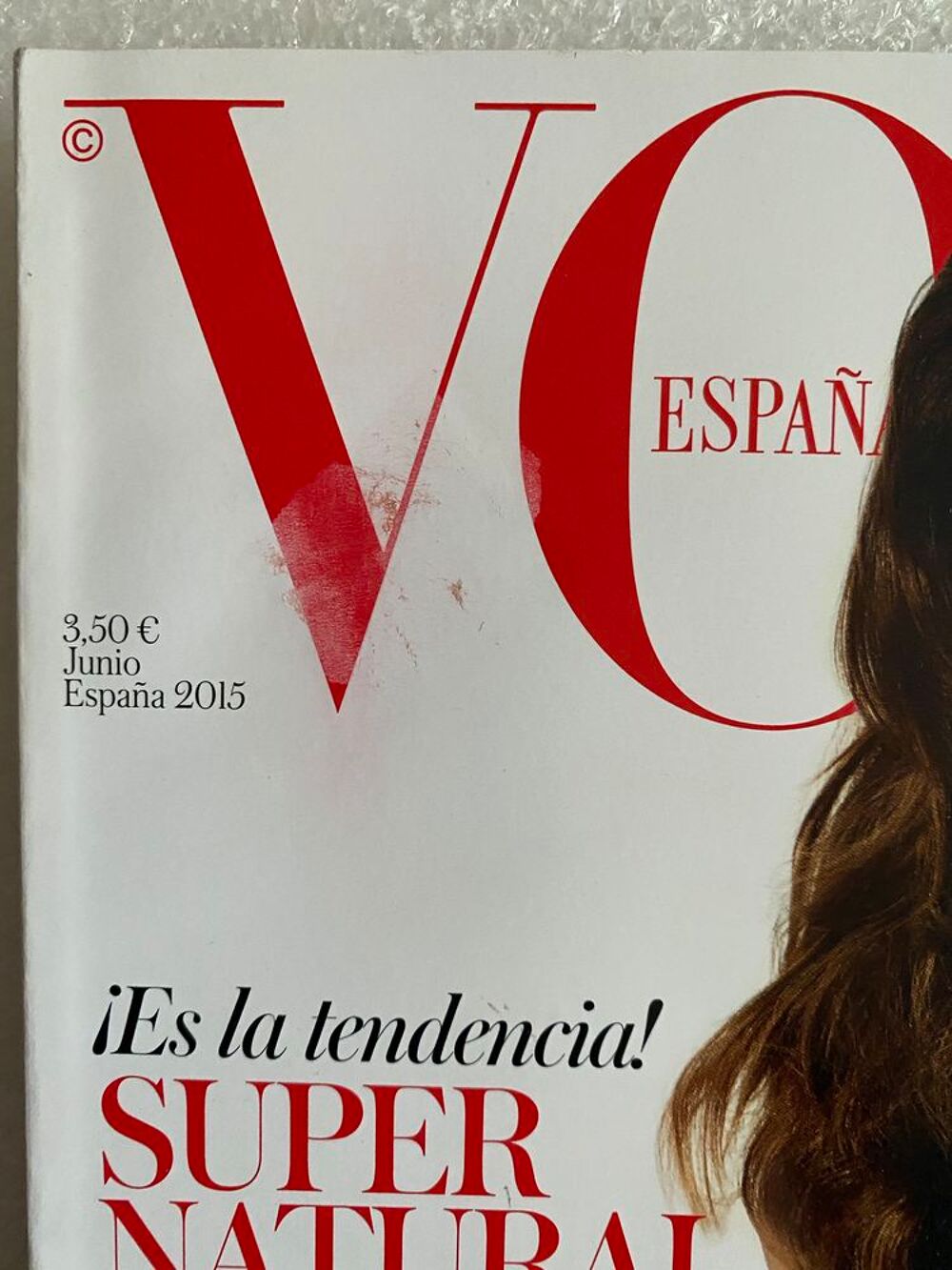 Vogue espagne Cameron Russell N&deg; 327 Juin 2015 Livres et BD