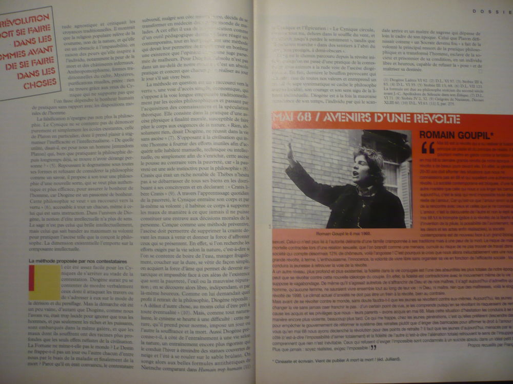 MAGAZINE LITT&Eacute;RAIRE N&deg; 365 - &Eacute;LOGE DE LA R&Eacute;VOLTE - Mai 199 Livres et BD