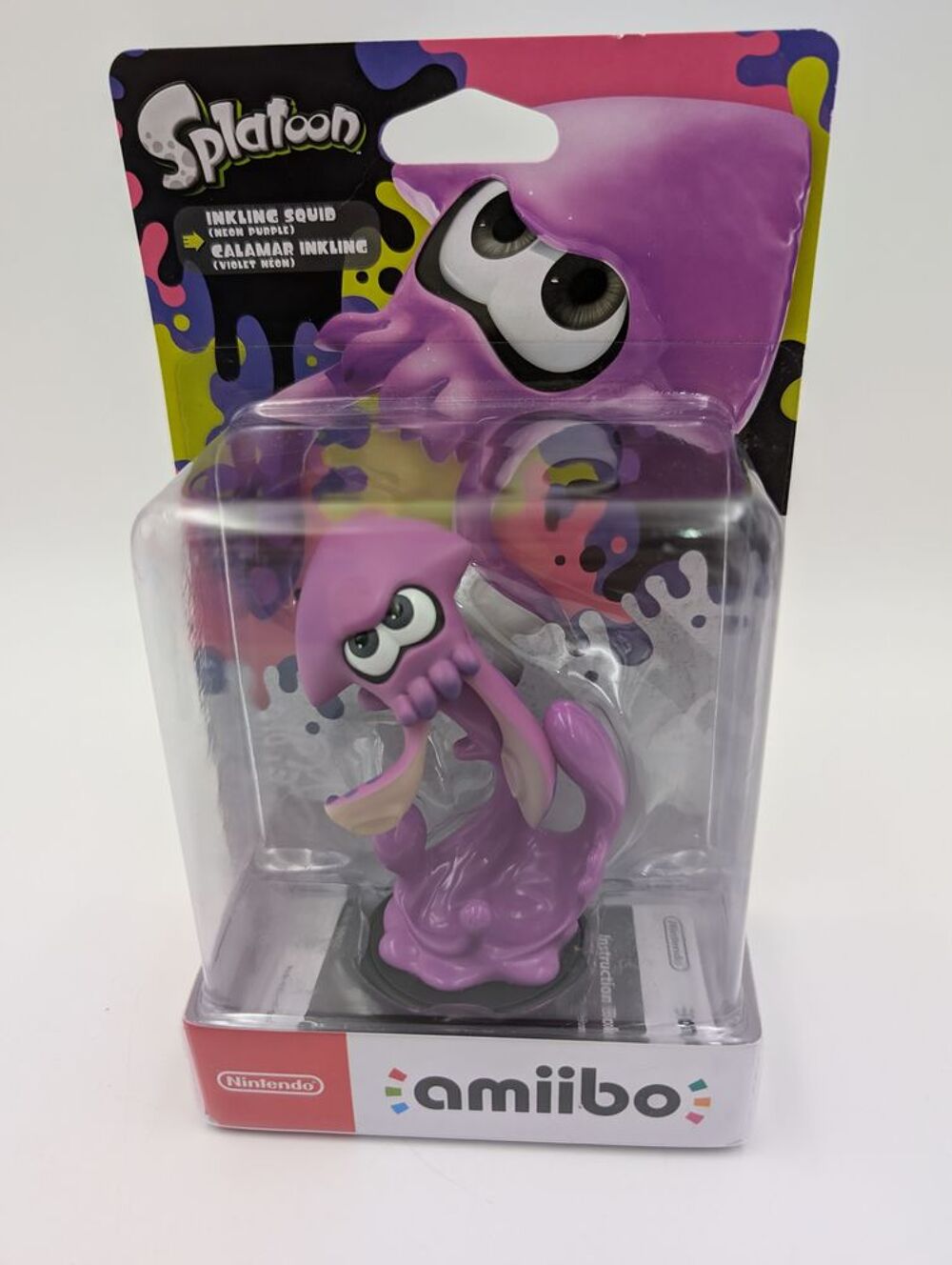 Figurine Nintendo amiibo Splatoon Inkling Squid (Calamar) Jeux / jouets