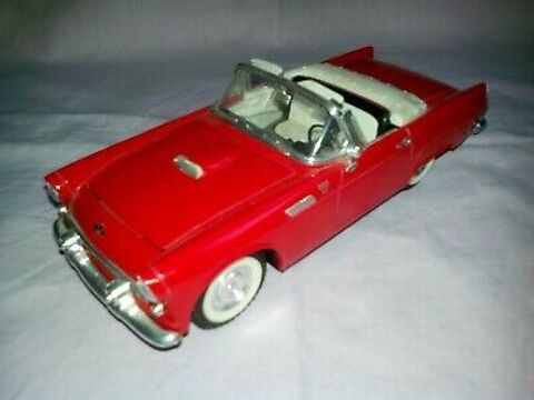 Ford Thunderbird de 1955, rouge 0 Aubou� (54)