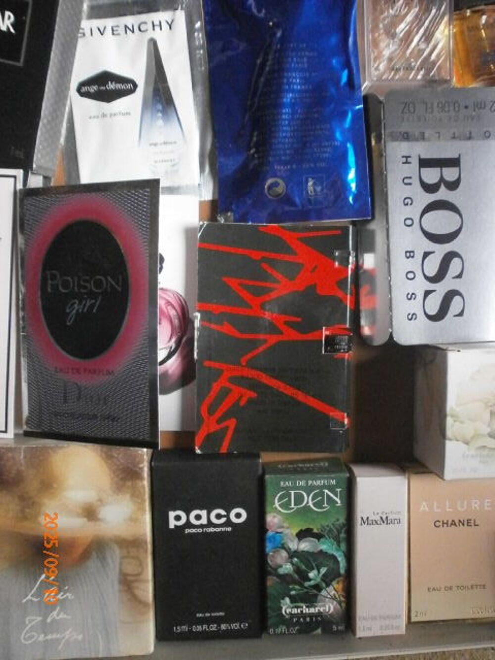 Miniatures de parfums 