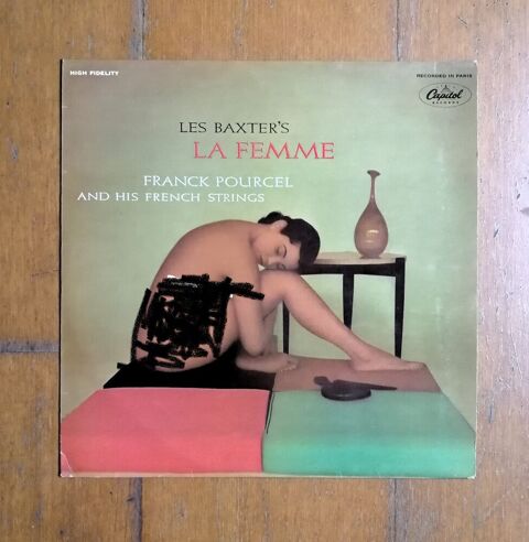 LP Les BAXTER'S (Franck POURCEL) : La femme - Capitol T10015 Argenteuil (95)