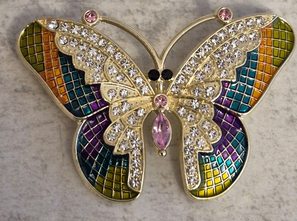 broche papillon Bijoux et montres