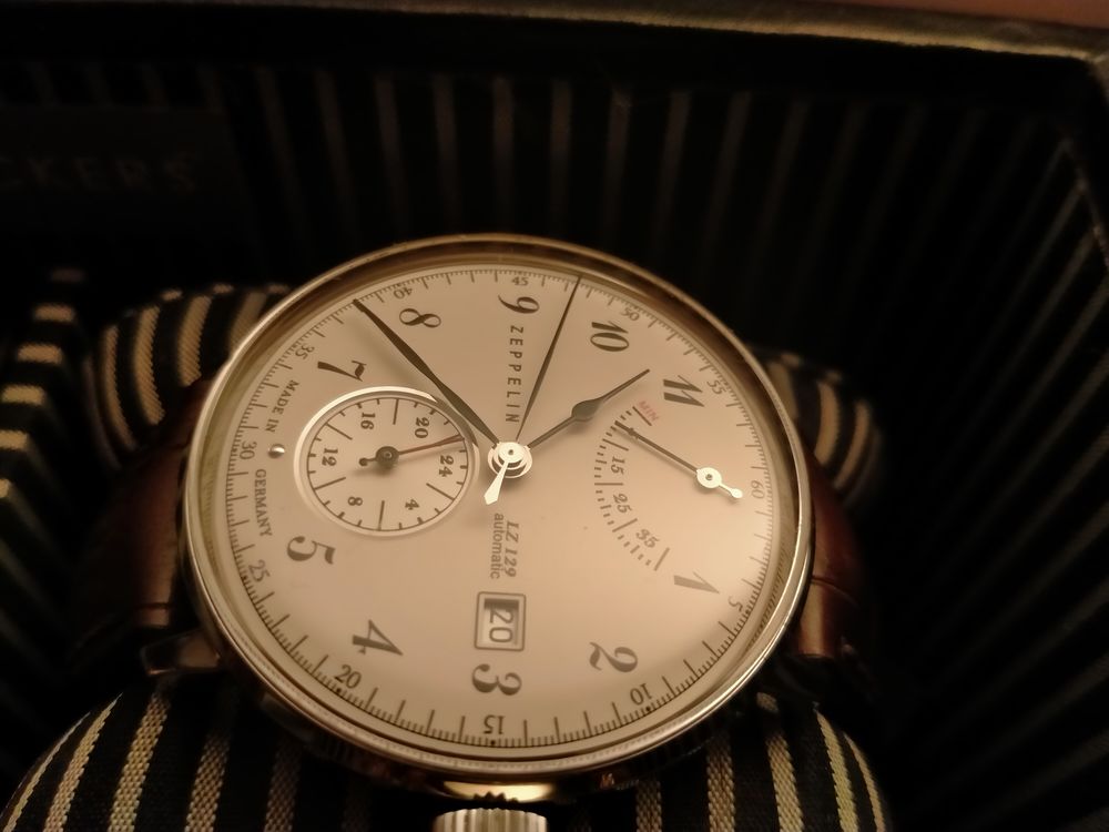 Montre automatique Zeppelin Hindenburg 7060-4. Bijoux et montres
