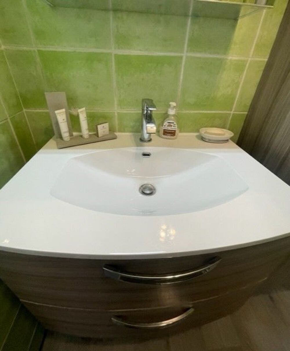 VASQUE SALLE DE BAIN + 2 MEUBLES (Avril 2022) JAMAIS SERVI Meubles