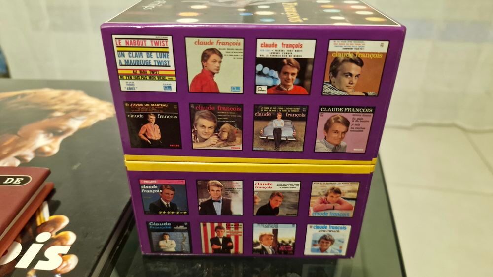 COFFRET CD AVEC LIVRES CLAUDE FRANCOIS Audio et hifi