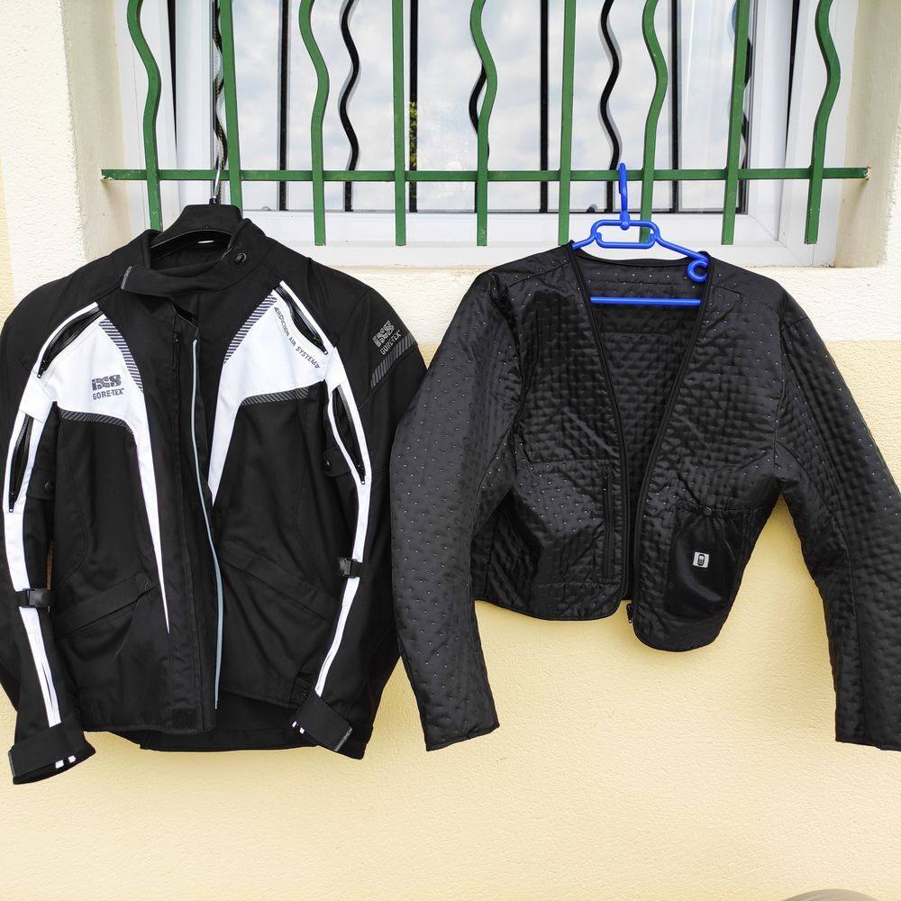 Veste moto homme IKX imperm&eacute;able avec protections int&eacute;gr&eacute;es Vêtements