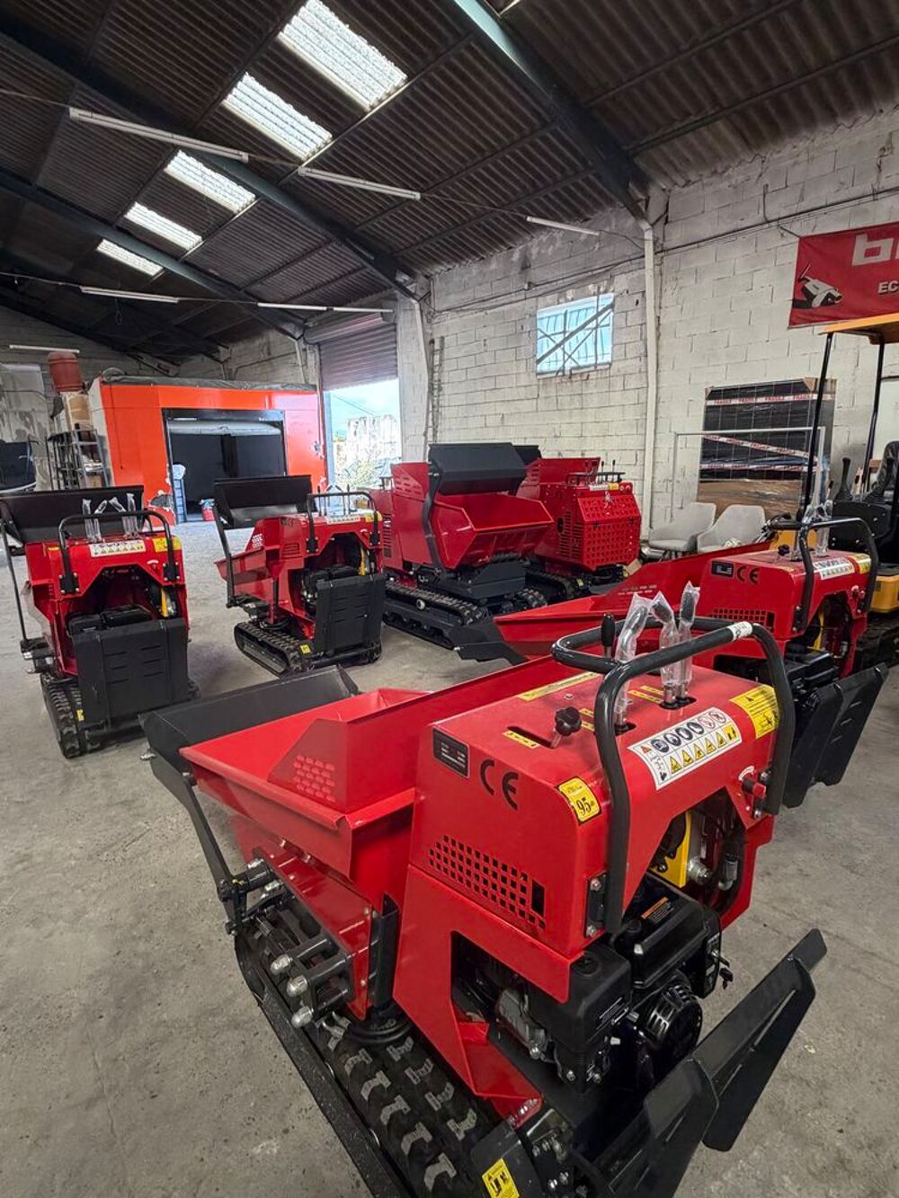   Mini dumper 500kg à chenilles  