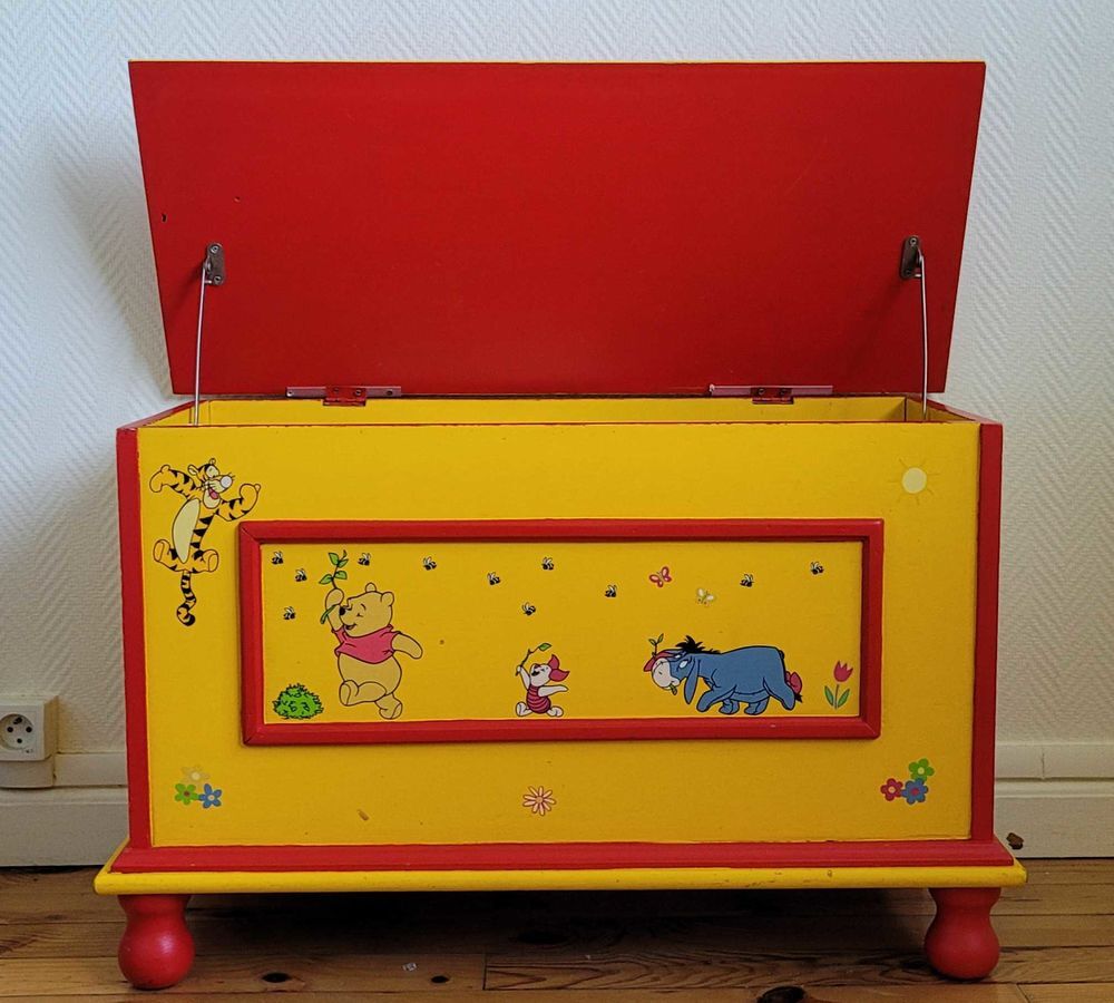 coffre &agrave; jouets winnie l'ourson Mobilier enfants