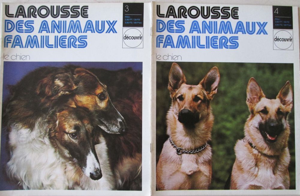 Larousse des animaux familiers n&deg;1 &agrave; n&deg;19 Livres et BD