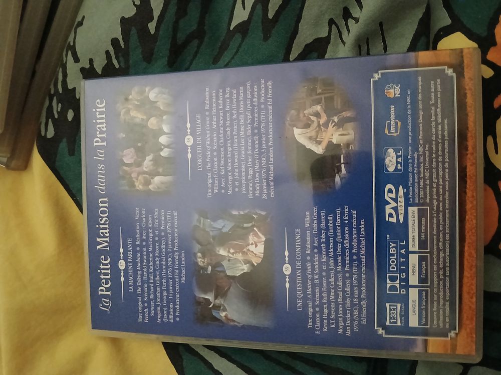 DVD LA PETITE MAISON DANS LA PRAIRIE
SAISON 2 DVD 13
DVD et blu-ray