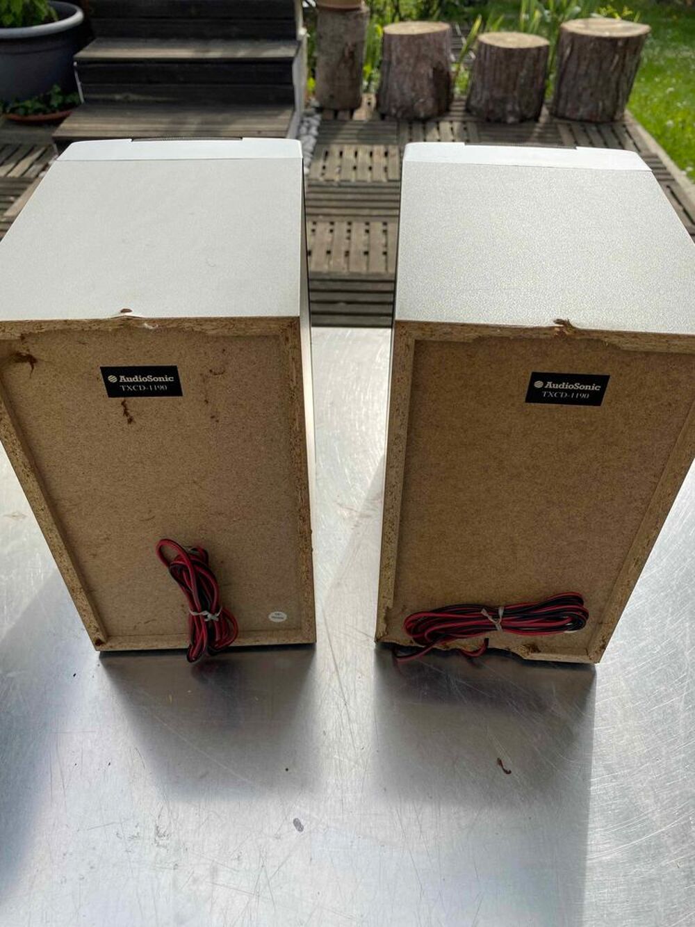 2 Enceintes hifi AudioSonic Audio et hifi