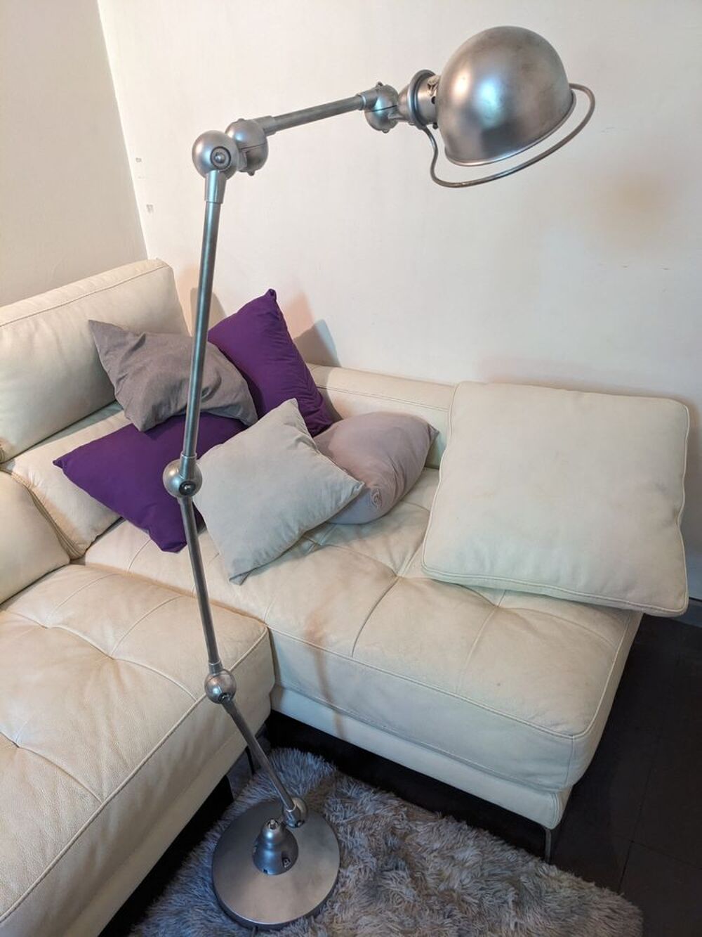 Lampadaire jielde 4 bras enti&egrave;rement r&eacute;nov&eacute;, magnifique d&eacute;ca Décoration