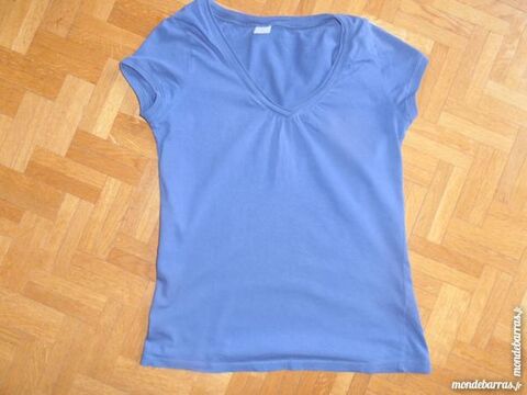 Tee-shirt Camaieu bleu (V6) 2 Tours (37)