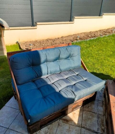 Salon de jardin en palette 150 Saint-Brice-sous-Fort (95)