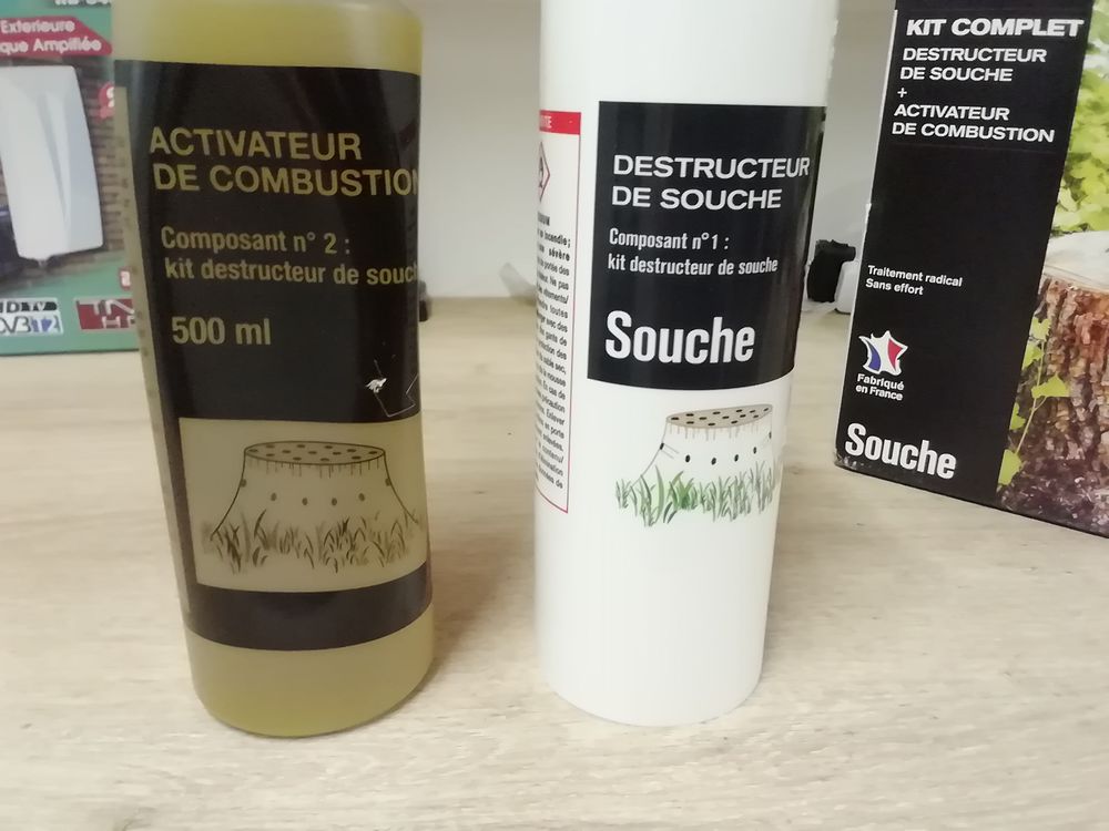 Destructeur de souche neuf, D&eacute;camp Radical Jardin