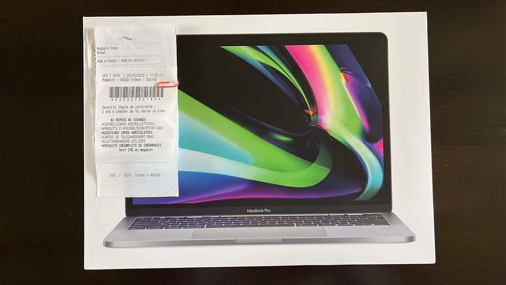 MacBook Pro 2022 Matériel informatique