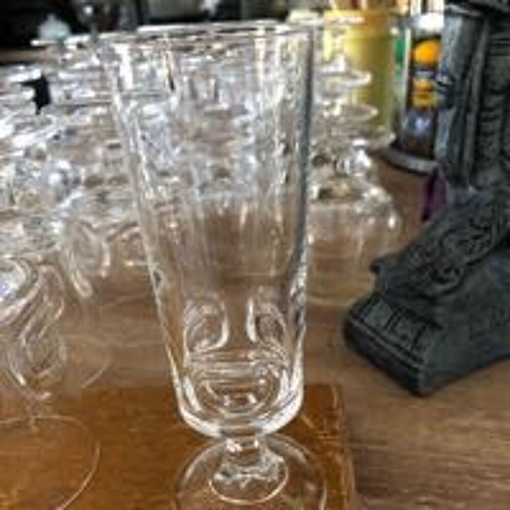lot 42 verres cristal 