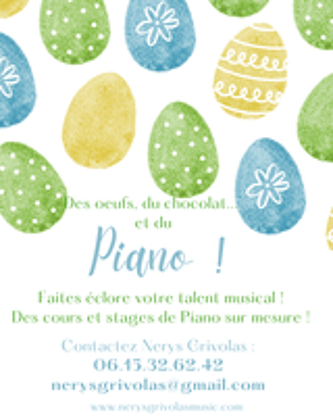   Cours et stages de piano à Quimper 