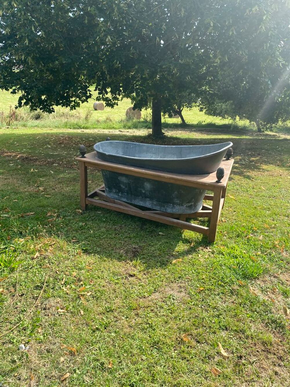 Baignoire Zinc style XVIII Meubles
