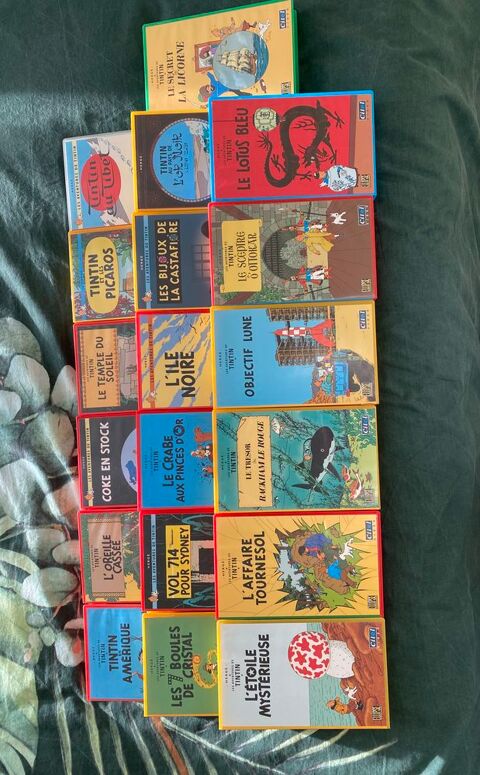 Cassettes VHS les Aventures de Tintin 25 V�mars (95)