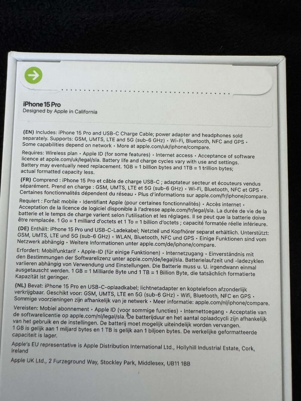 iPhone 15 pro Téléphones et tablettes
