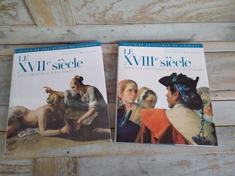 Livres le XVIIème et le XVIIIème Siècle Art en Europe Loches (37)