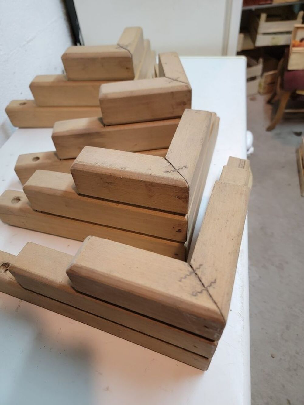 Pieds de lit Bricolage