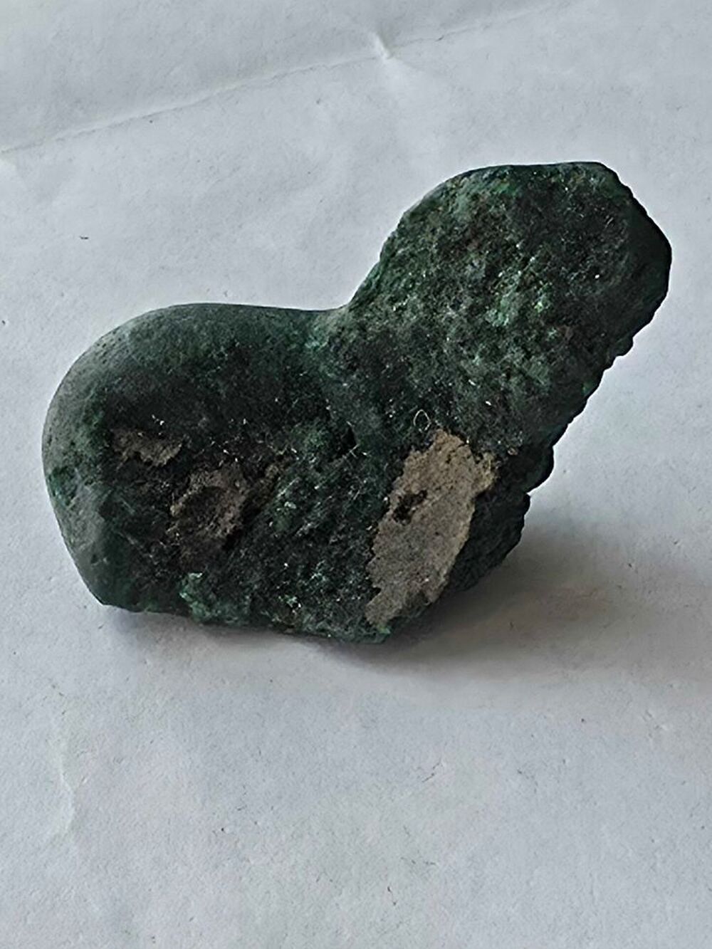Malachite Stalactitique Brut Katanga RDC-Pierre de Collection 23g 