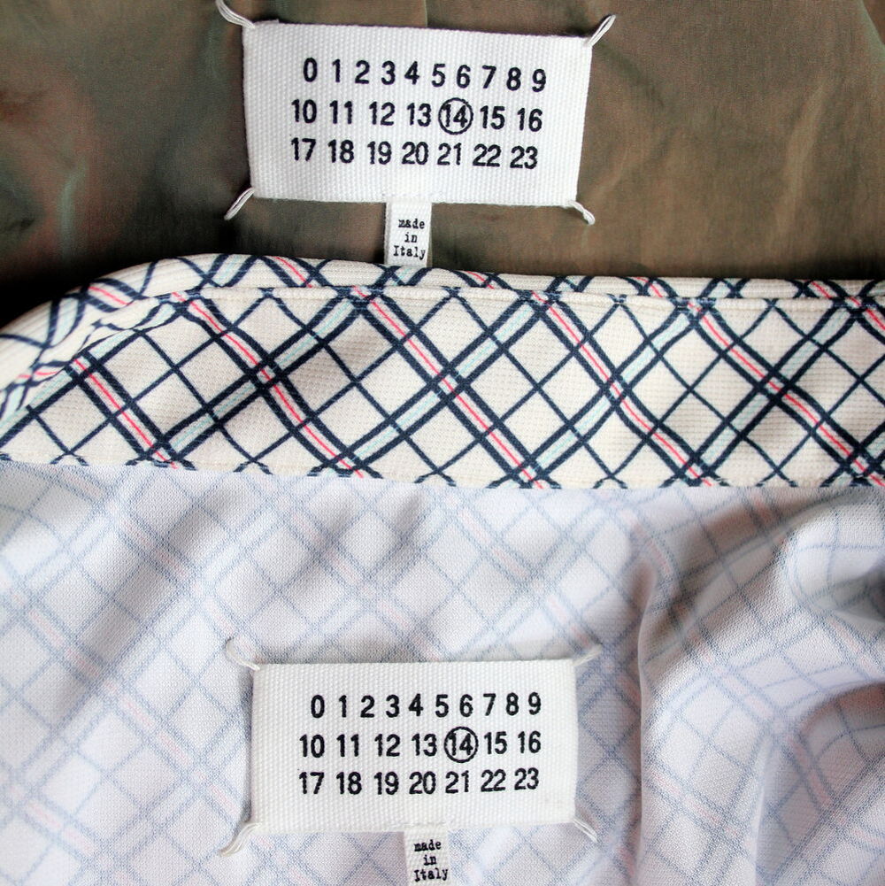 Trench oversize nylon + chemise MAISON MARTIN MARGIELLA Vêtements