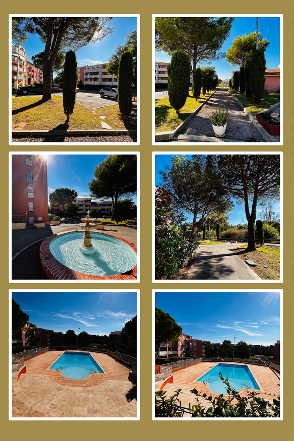Vente Appartement T3 - 56m2 - Terrasse de 15m2 - Résidence avec piscine Fréjus