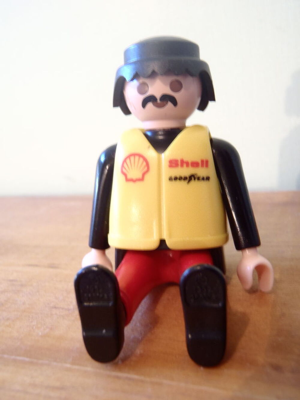 Vintage Playmobil :r&eacute;f 3603 : formule 1 , Shell ( personnage Jeux / jouets