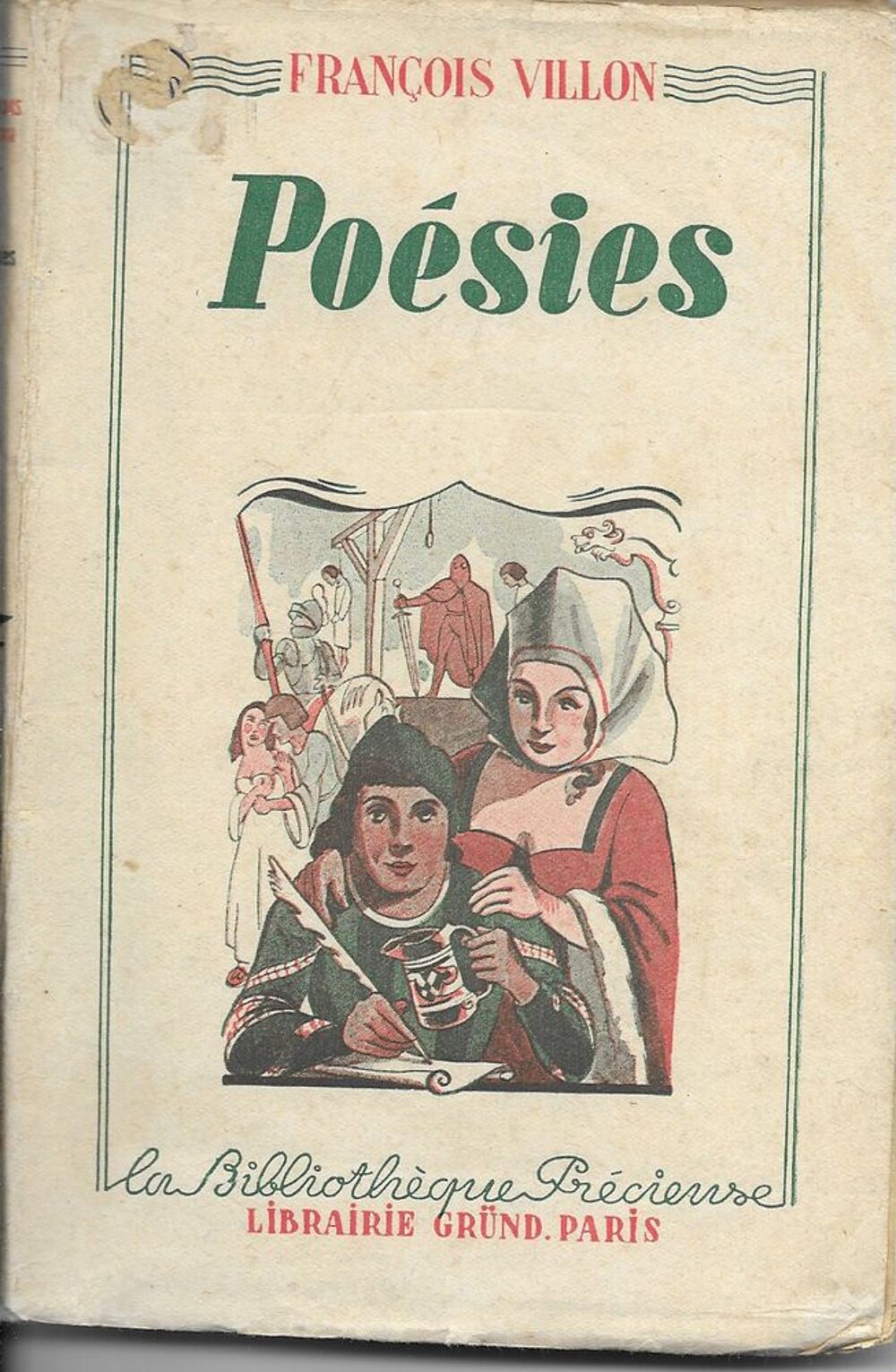  Po&eacute;sies Fran&ccedil;ois Villon 1941 Livres et BD