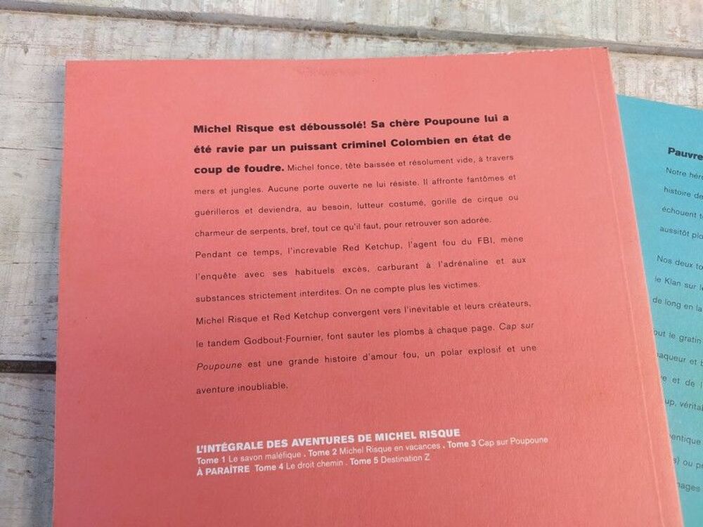 BD Bande Dessin&eacute;e Michel Risque Godbout-Fournier Livres et BD