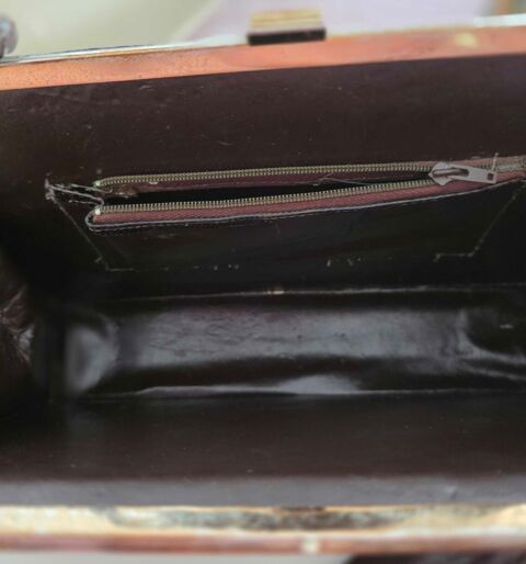 Sac cuir vintage + portefeuille 60 Paris 17 (75)