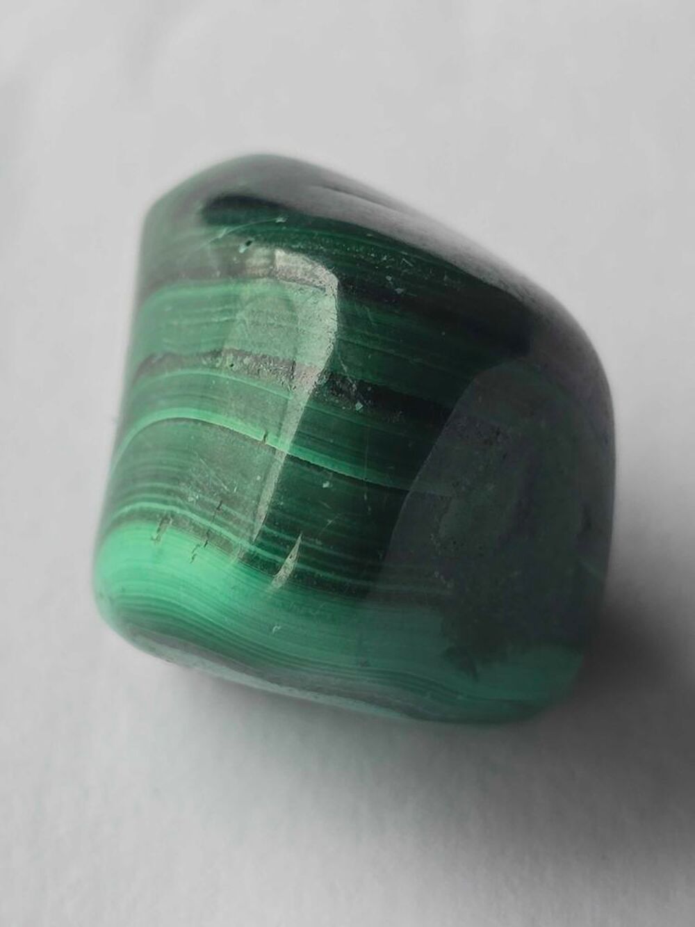 Pierre Roul&eacute;e Malachite du Katanga-Min&eacute;ral 12g 