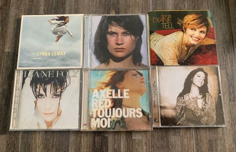 Lot de 6 CD de diverses Chanteuses Hantay (59)
