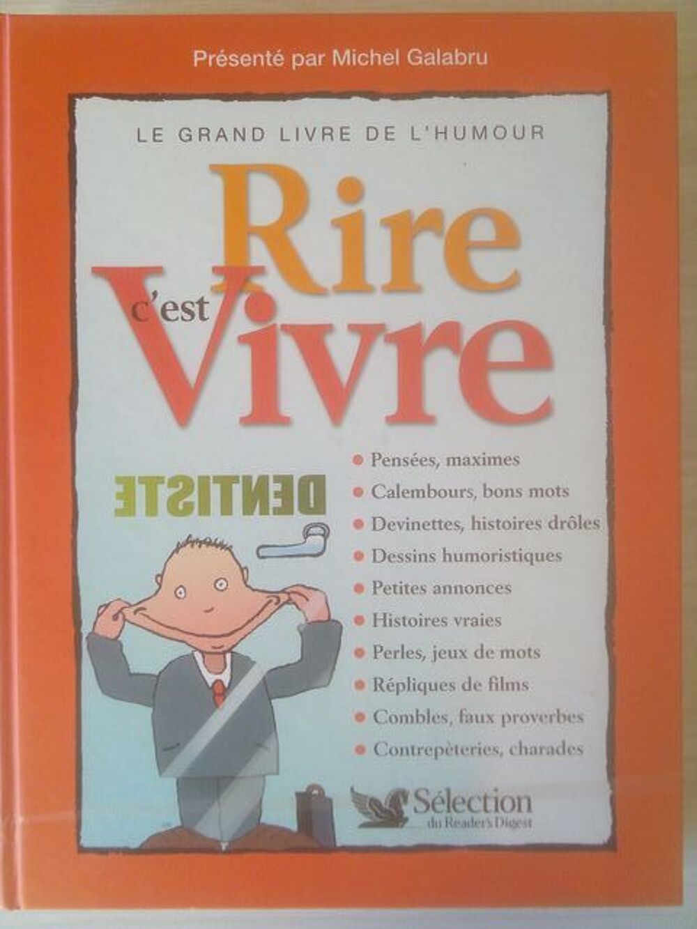 Rire c'est Vivre Le grand livre de l'humour Livres et BD