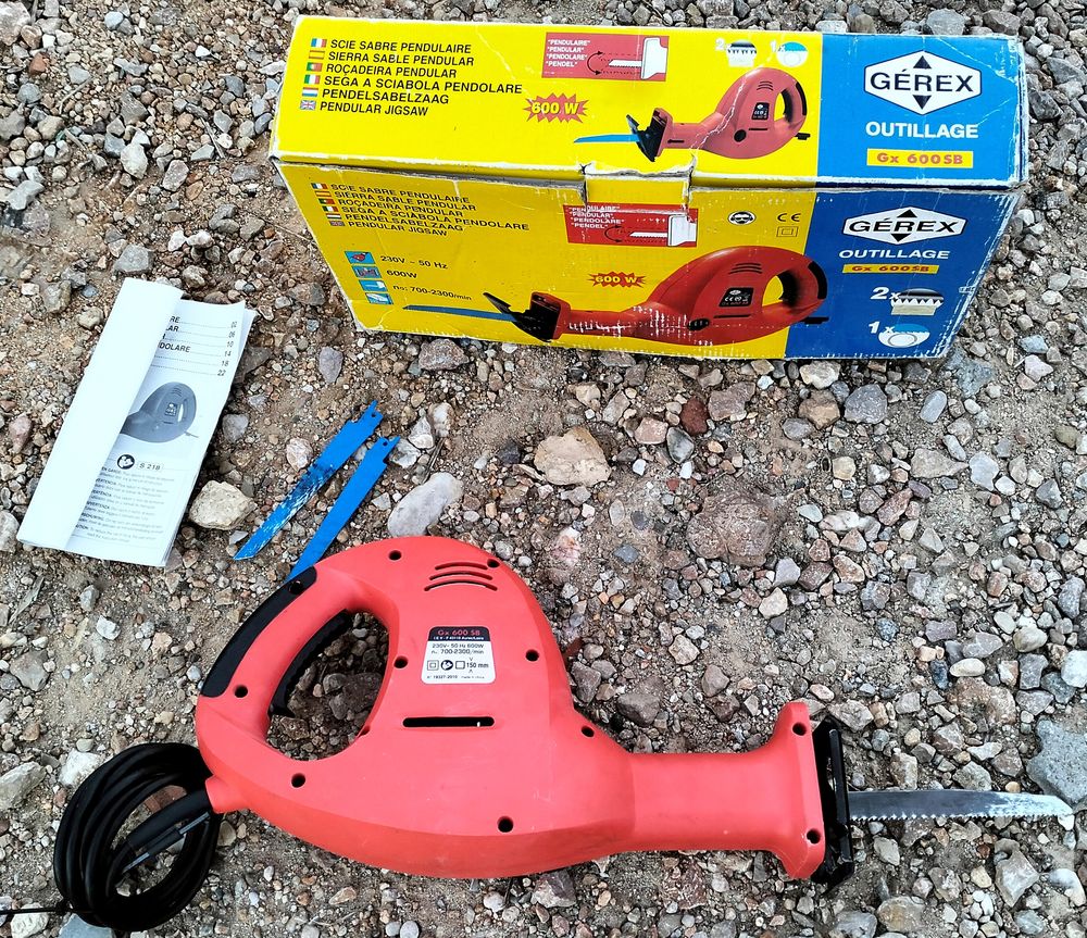 scie sabre gerex pendulaire 600w Bricolage
